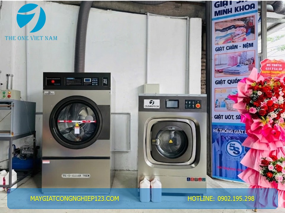 máy giặt sấy công nghiệp